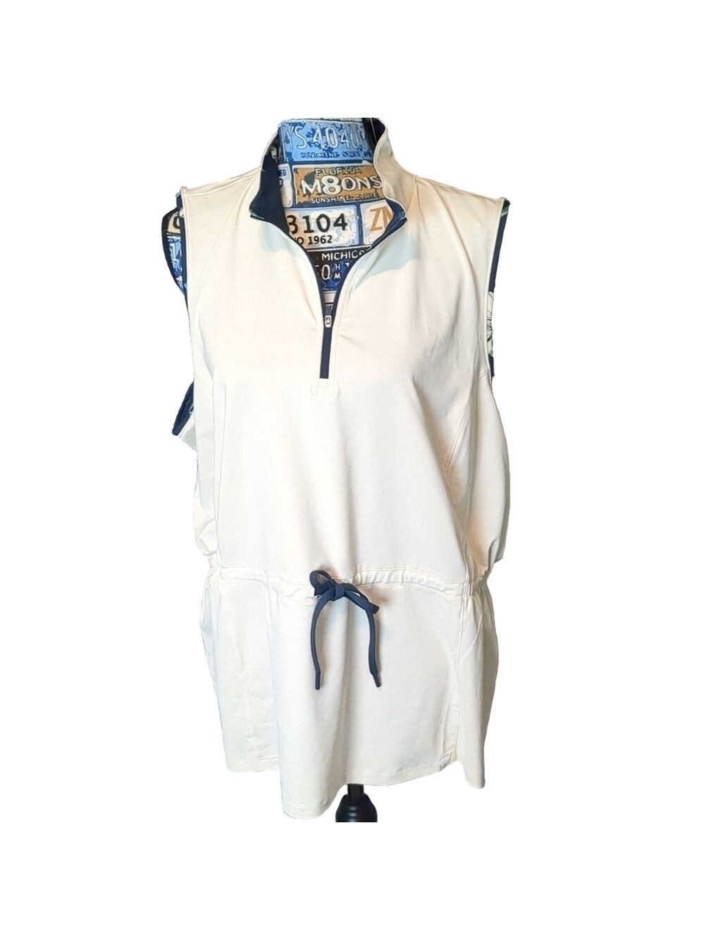 Lady Hagen Drawstring Sleeveless Golf Polo Size XXL